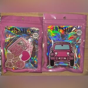 Pink Car FRSHZIES Air Freshener Set of 2